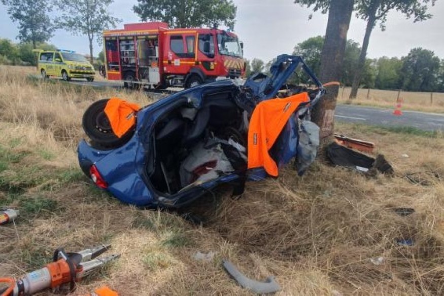 Sortie de route mortelle à Châtillon sur Chalaronne