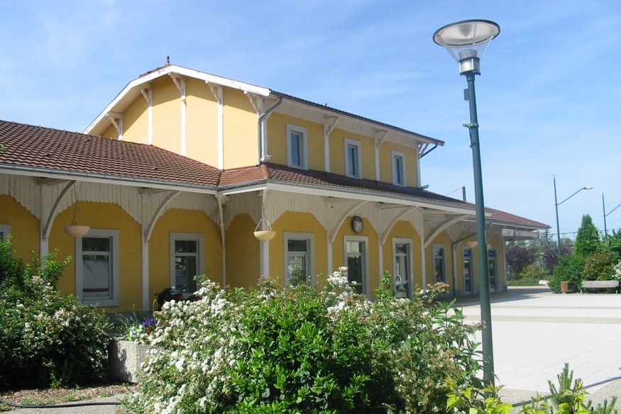 Un individu menacant dans un train